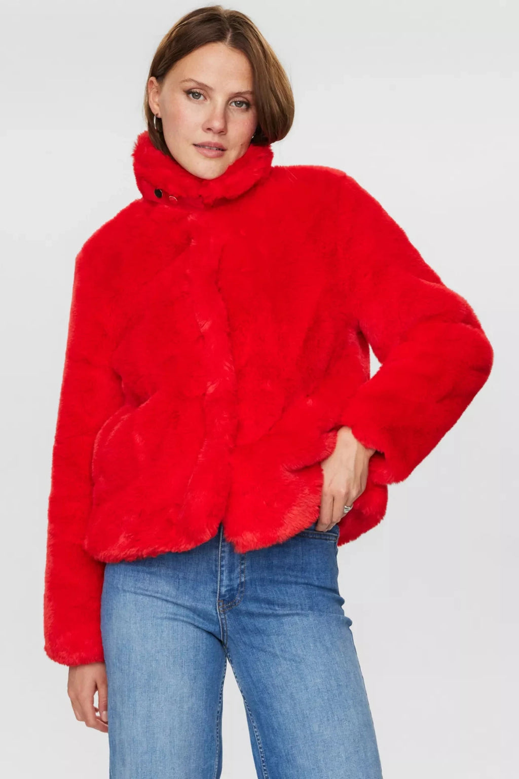 Numph - Nuwinda Jacket - High Risk red