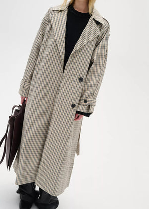 Inwear -Umaya/W Trenchcoat - Natural Check