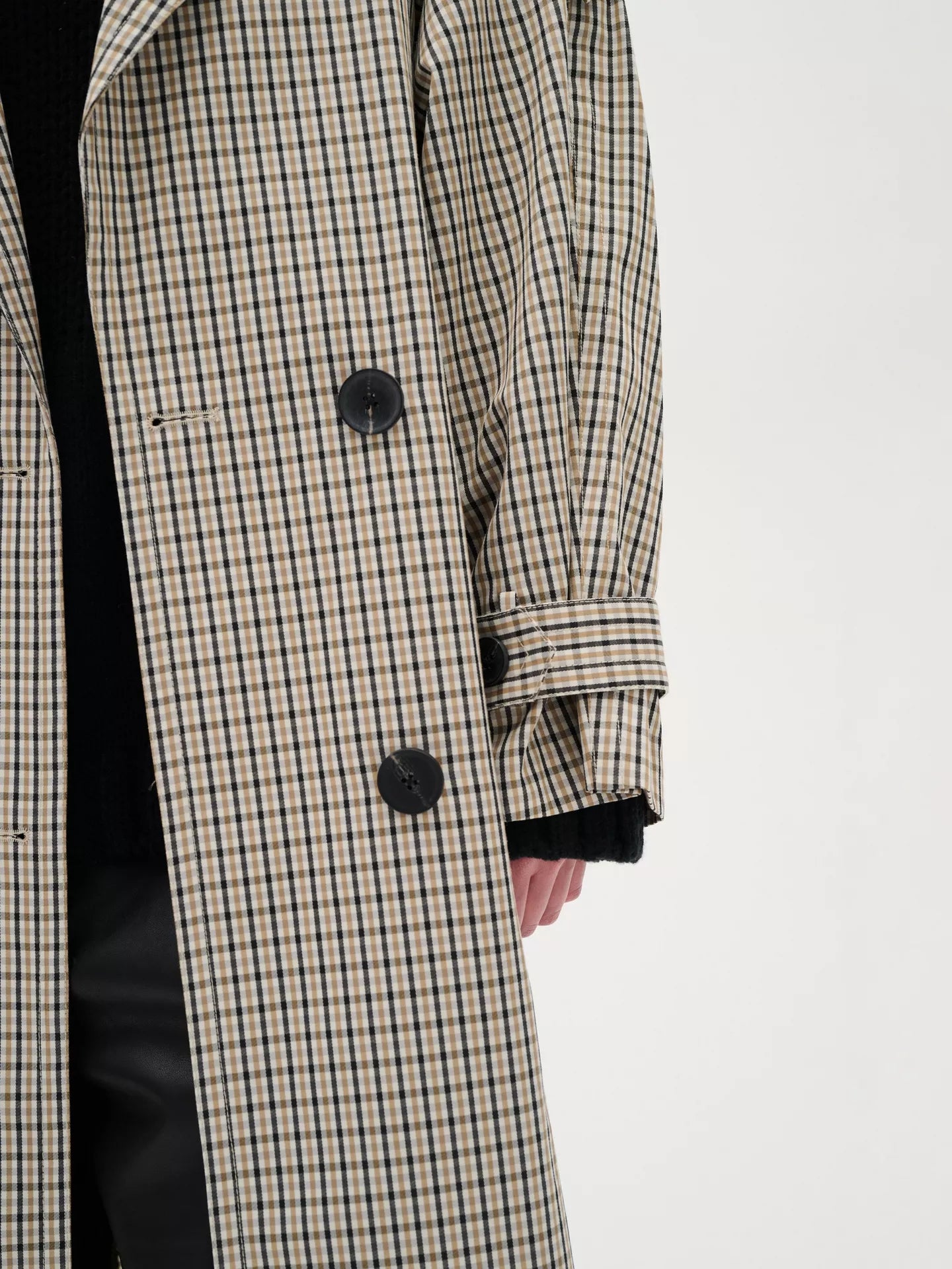 Inwear -Umaya/W Trenchcoat - Natural Check