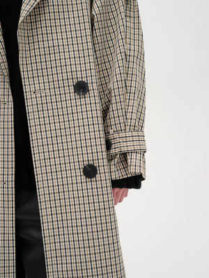 Inwear -Umaya/W Trenchcoat - Natural Check