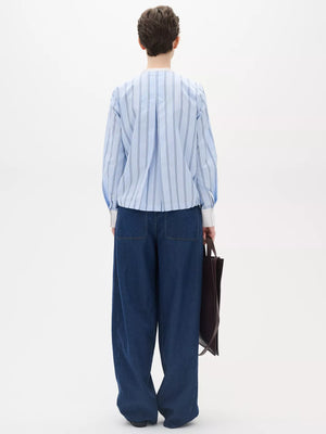 Inwear - Mylee /W Drawstring Shirt - Aqua Blue