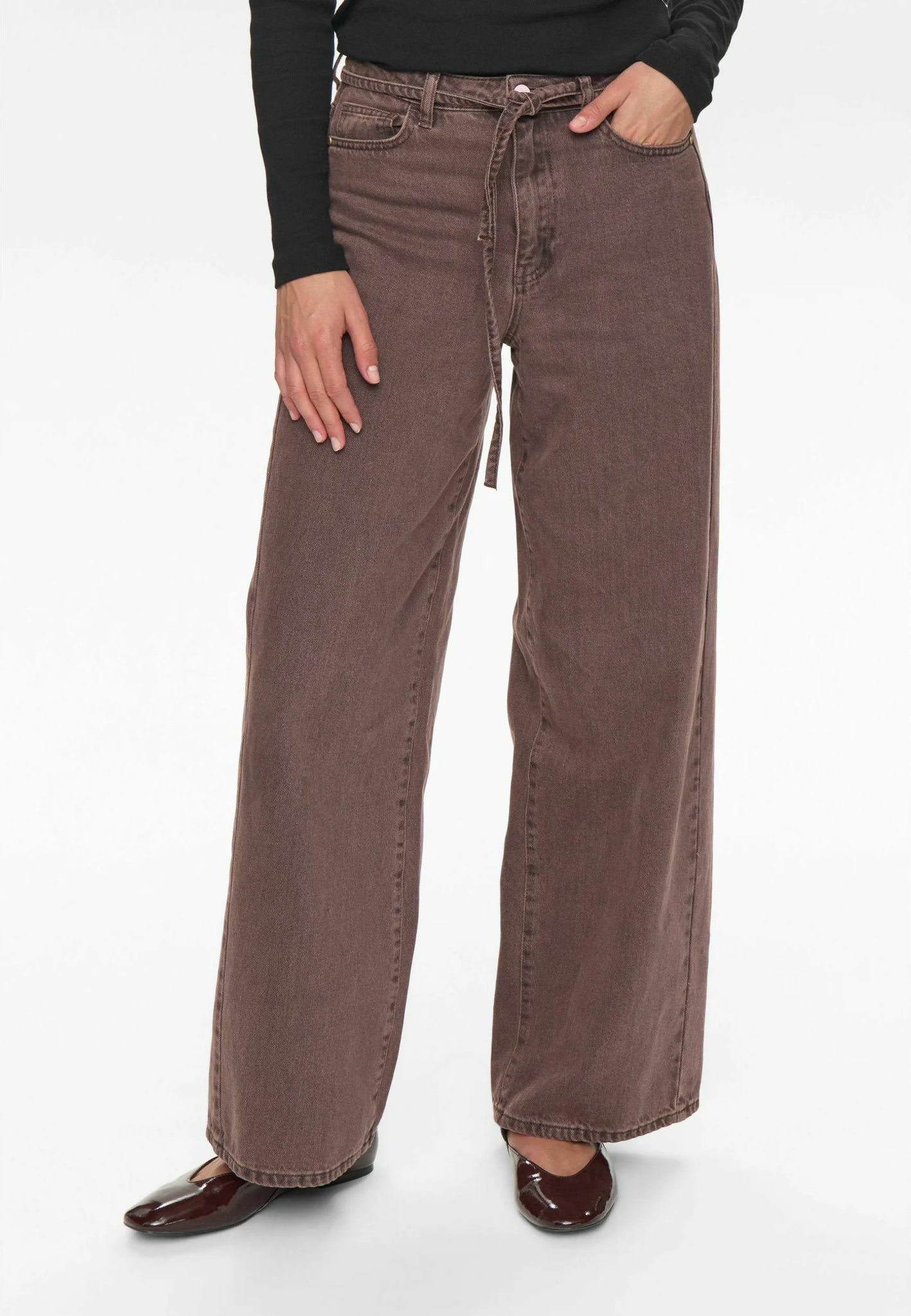 Numph - Nubrooklyn Jeans - Black Coffee Washed