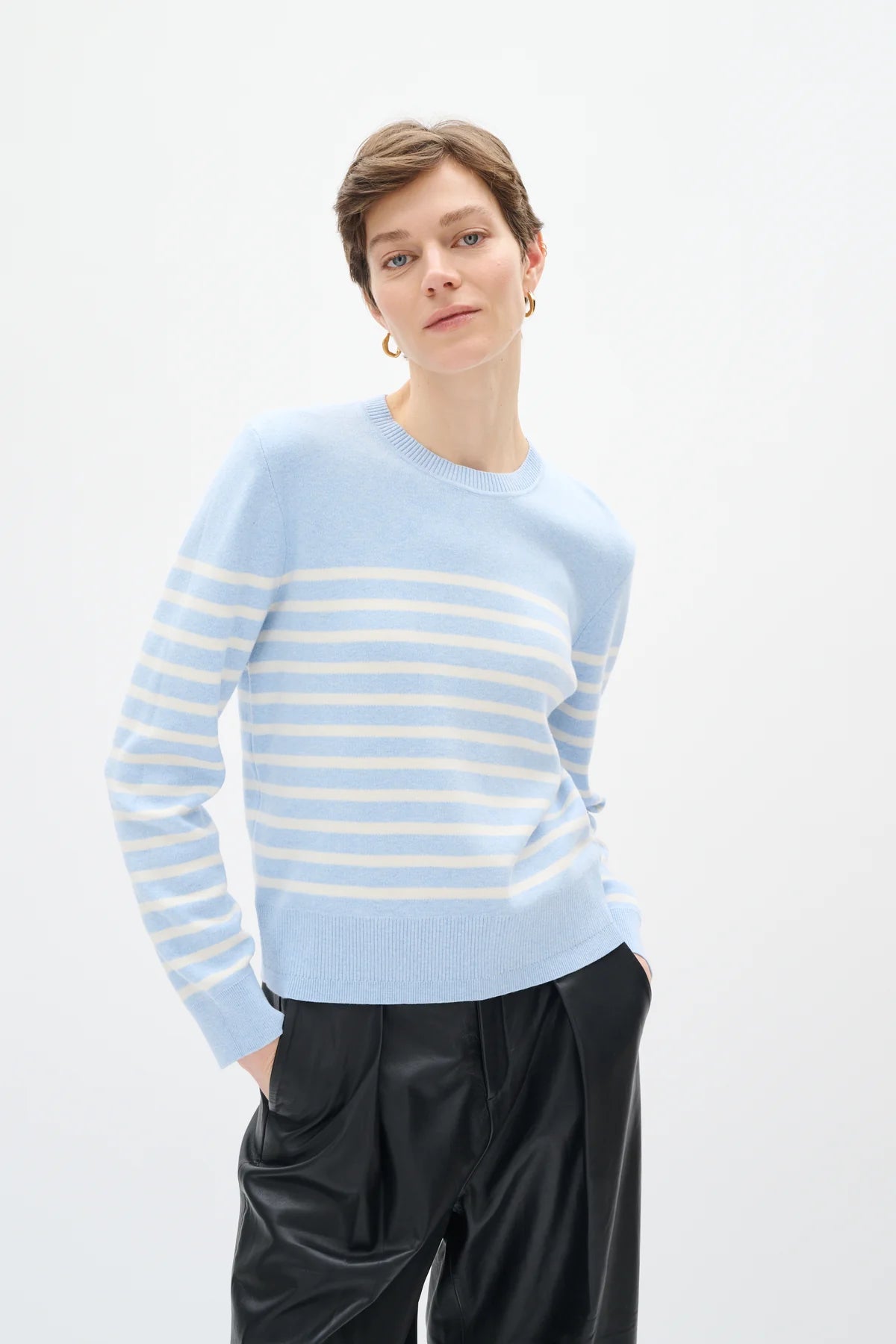 Inwear - Wallis/W O-neck Pullover - Windsurfer Stripes