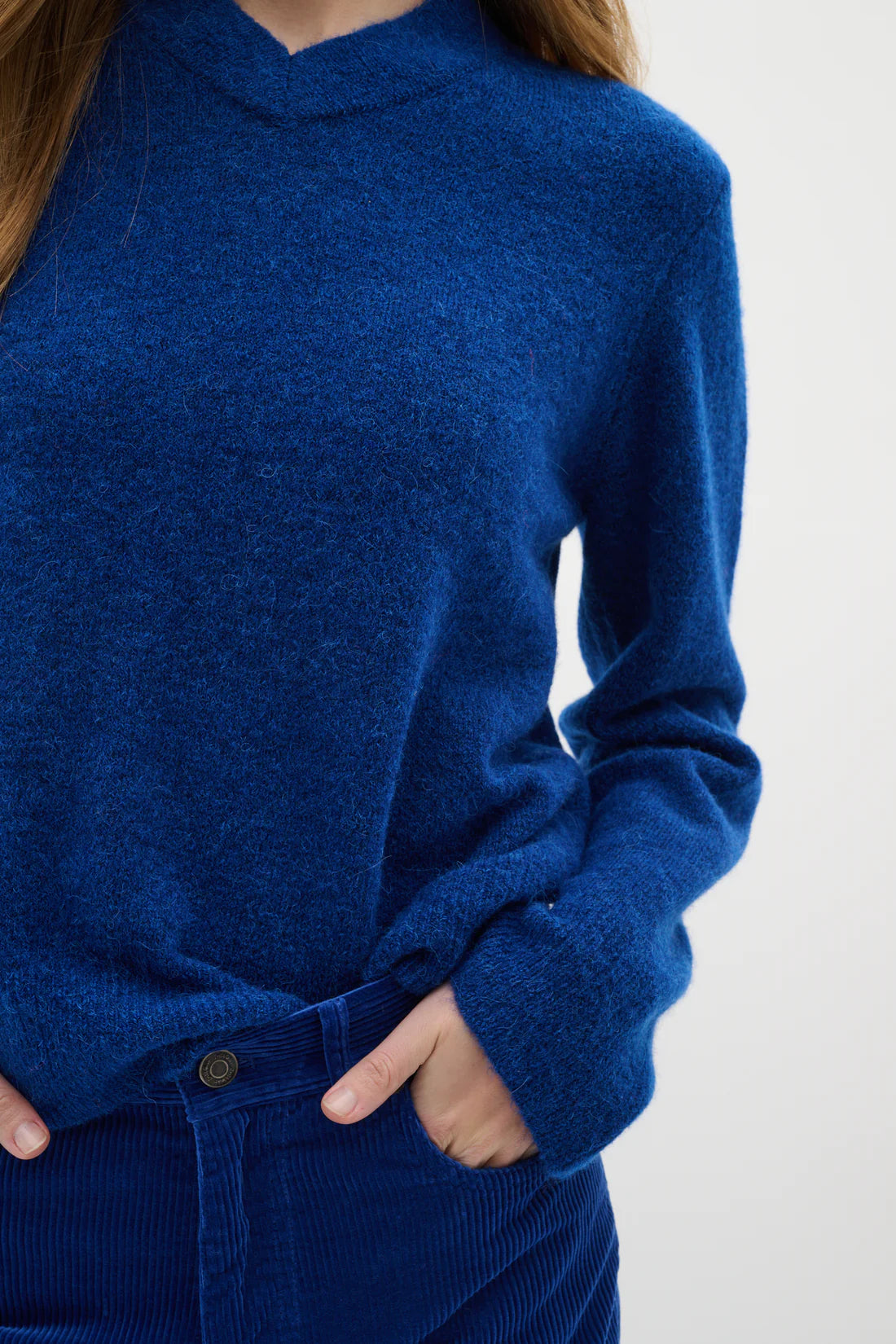 Inwear - Guni V Neck - Sodalite Blue