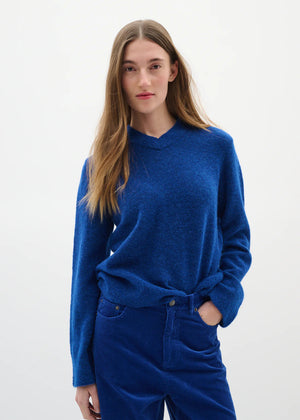 Inwear - Guni V Neck - Sodalite Blue