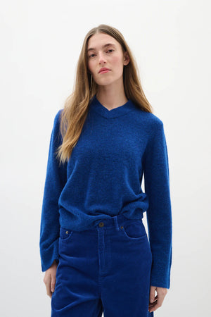 Inwear - Guni V Neck - Sodalite Blue