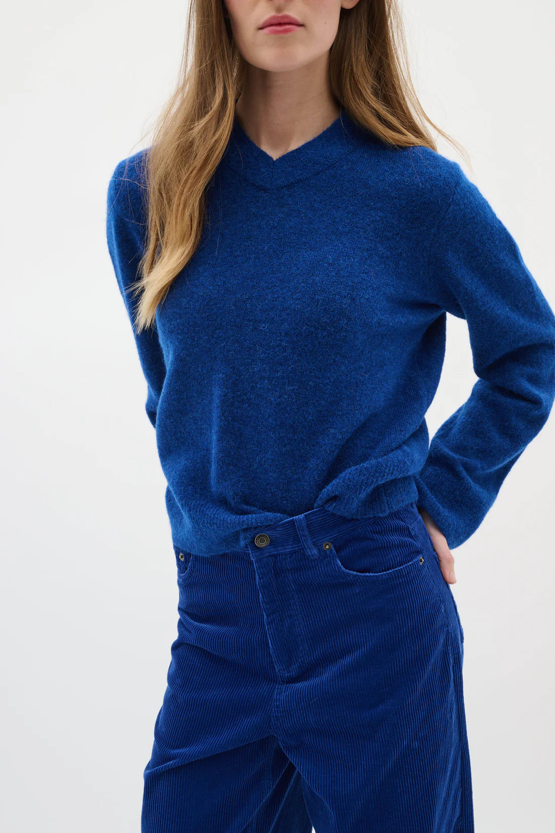 Inwear - Guni V Neck - Sodalite Blue