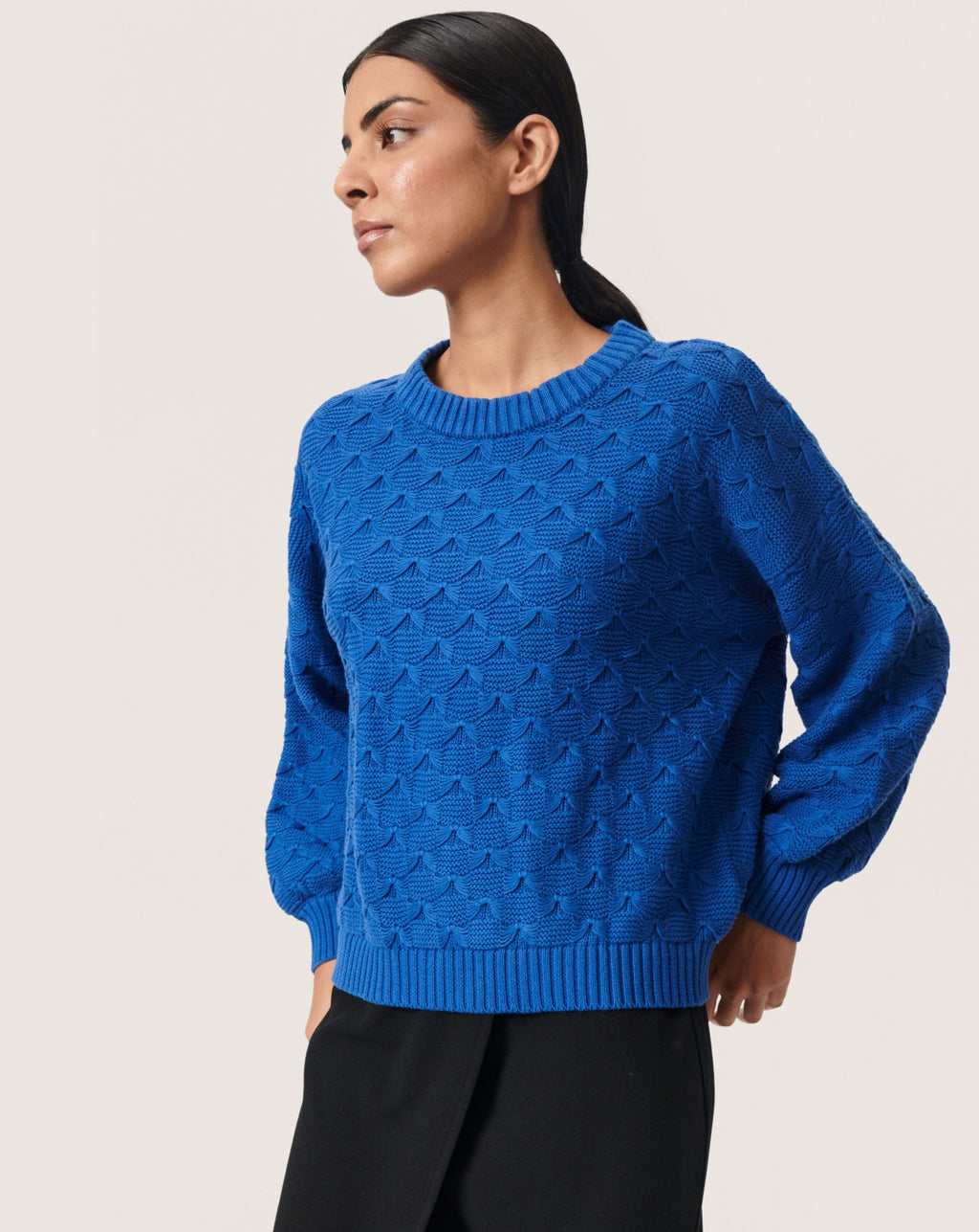 Soaked - Rava Ronia Pullover - Beaucoup Blue