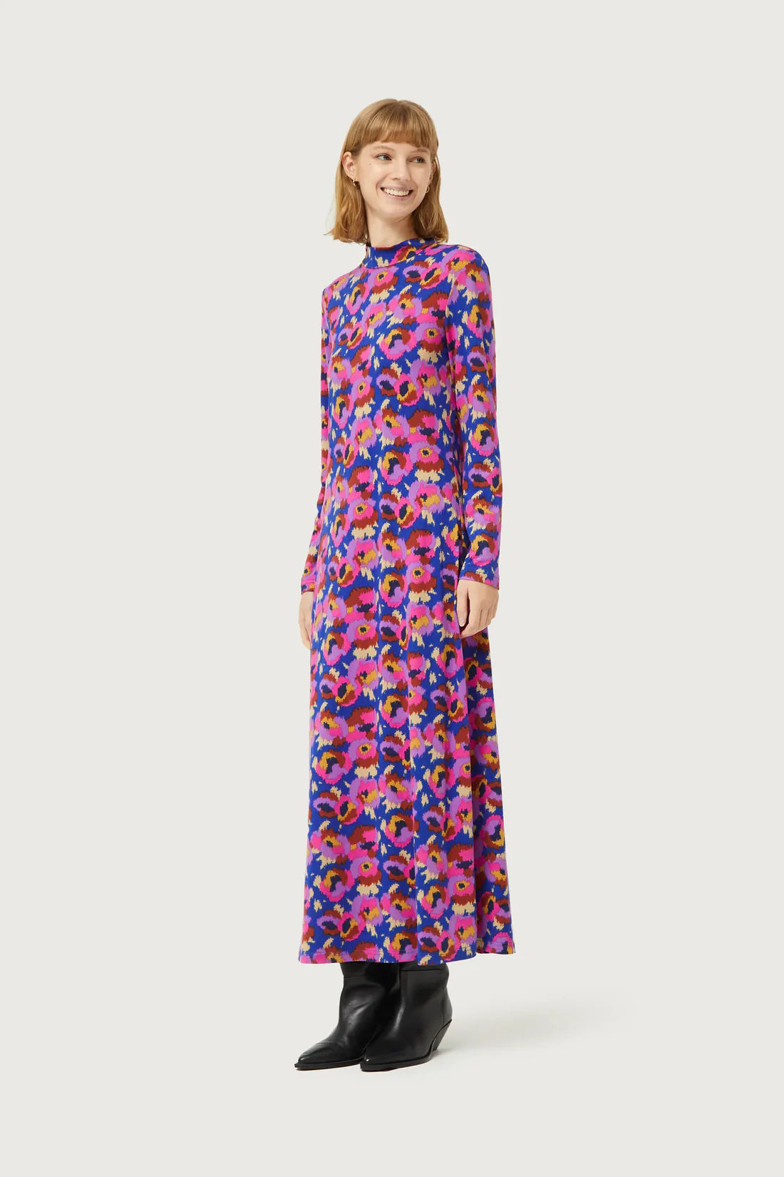 Compania - Dewberry floral Print dress