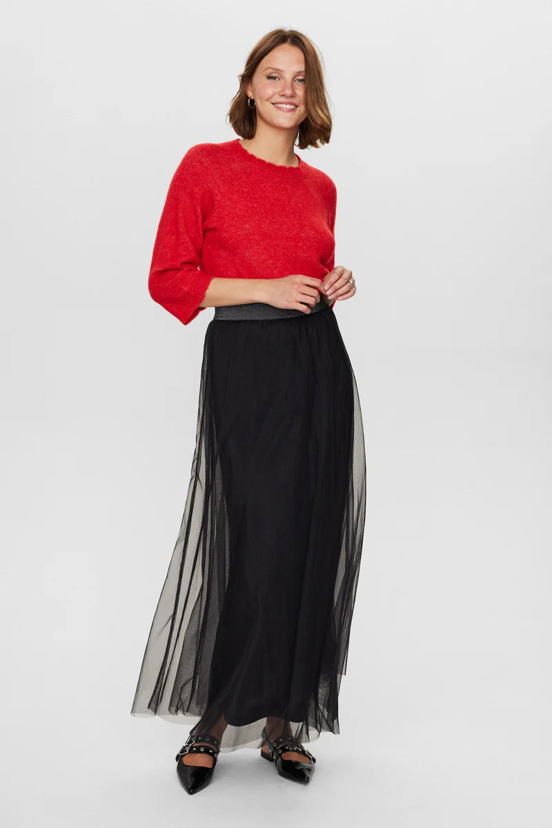 Numph - Nuea Maxi Skirt - Caviar