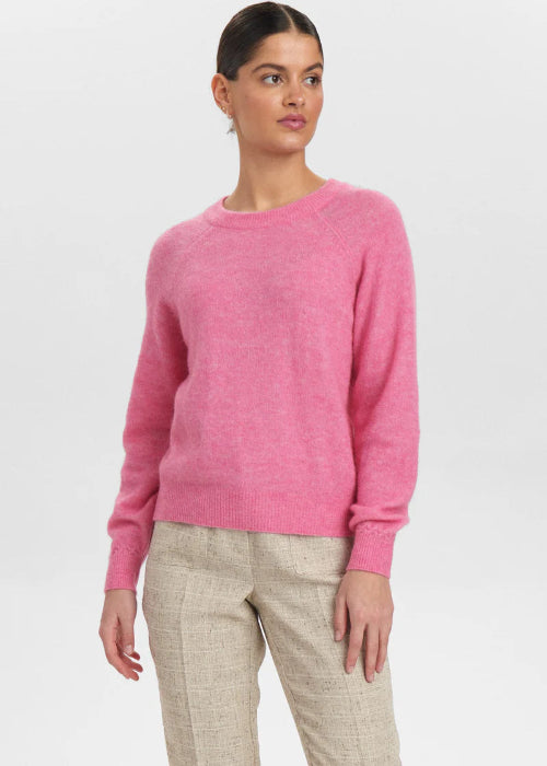 Numph - Nuriette Pullover - Pink Cosmos