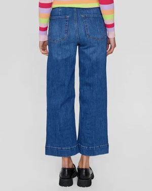 Numph - Nuparis - Cropped Jeans - Medium blue