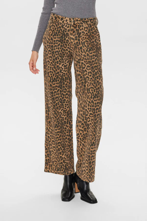 Numph - Nugigi Leopard Jeans