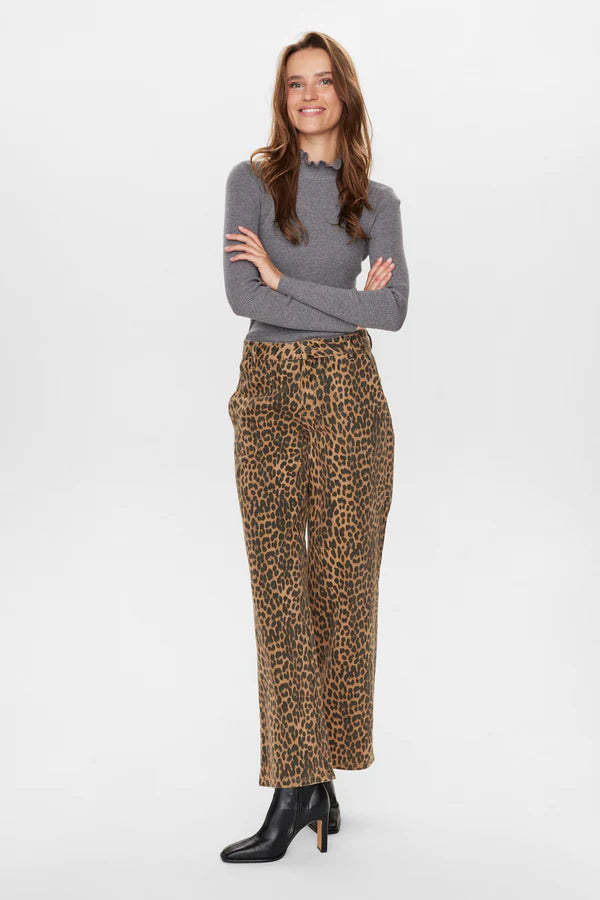 Numph - Nugigi Leopard Jeans