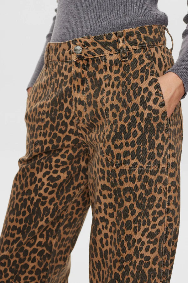 Numph - Nugigi Leopard Jeans