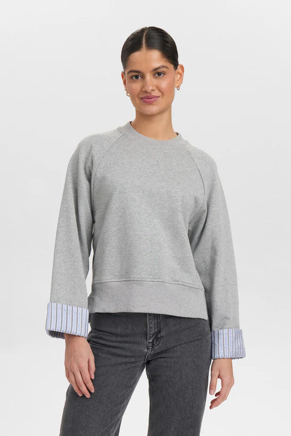 Numph - Nuzari Sweat - Grey