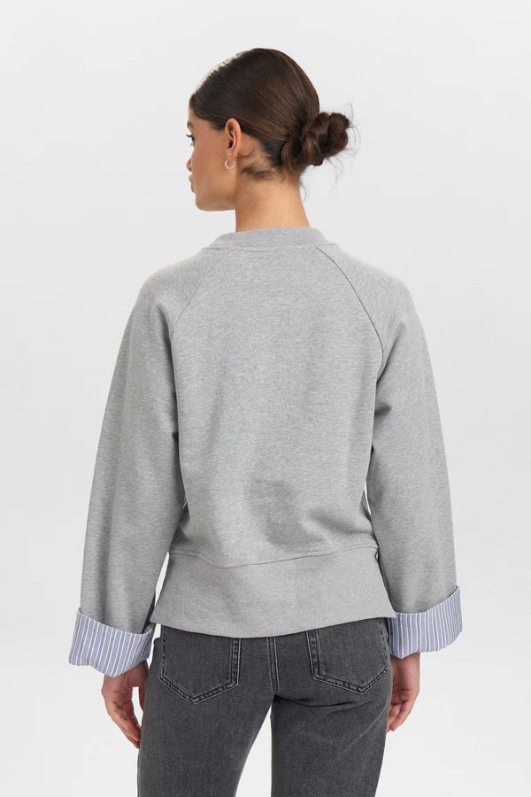 Numph - Nuzari Sweat - Grey