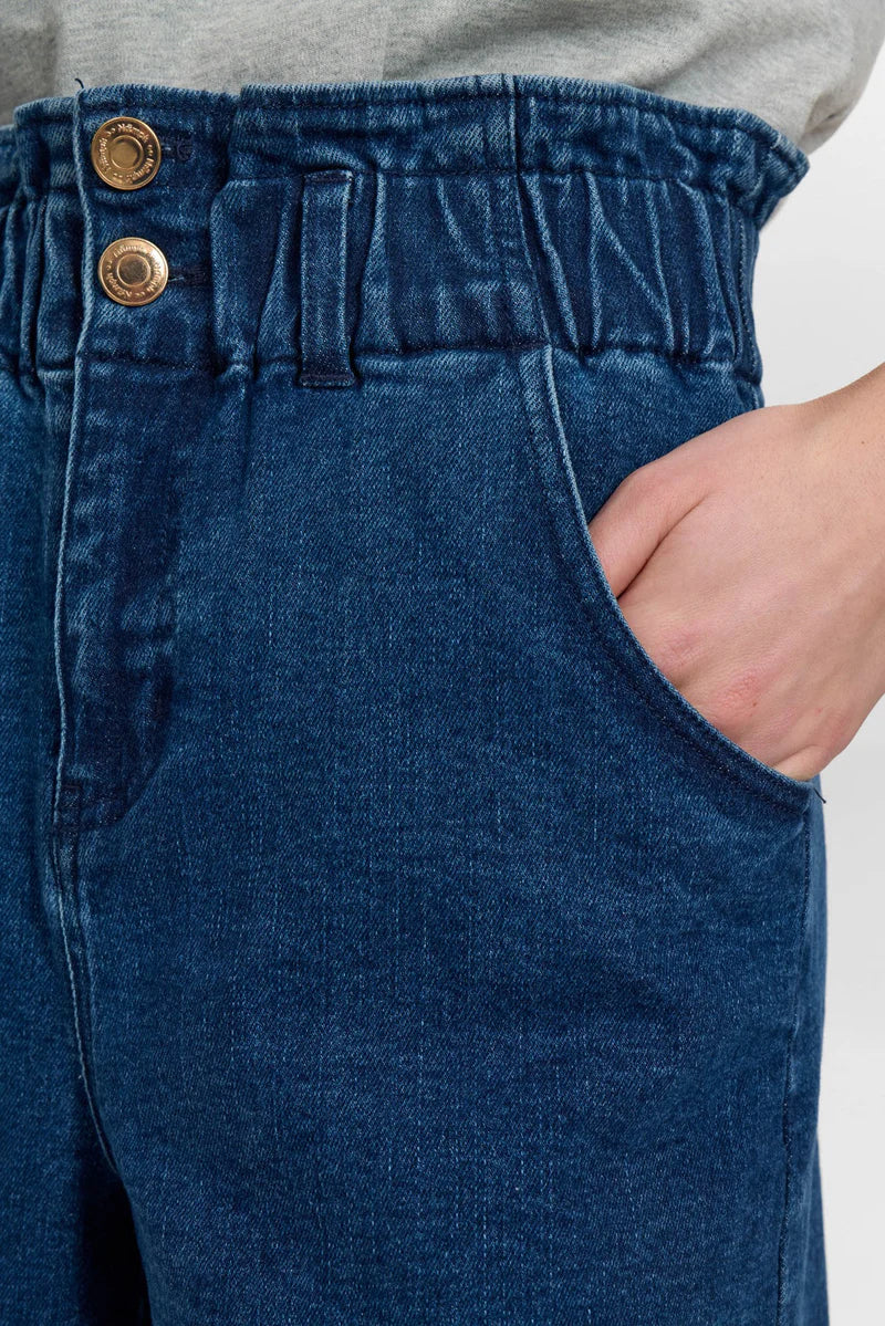 Numph - Nululu Denim Shorts - Medium Blue Denim