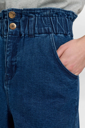 Numph - Nululu Denim Shorts - Medium Blue Denim