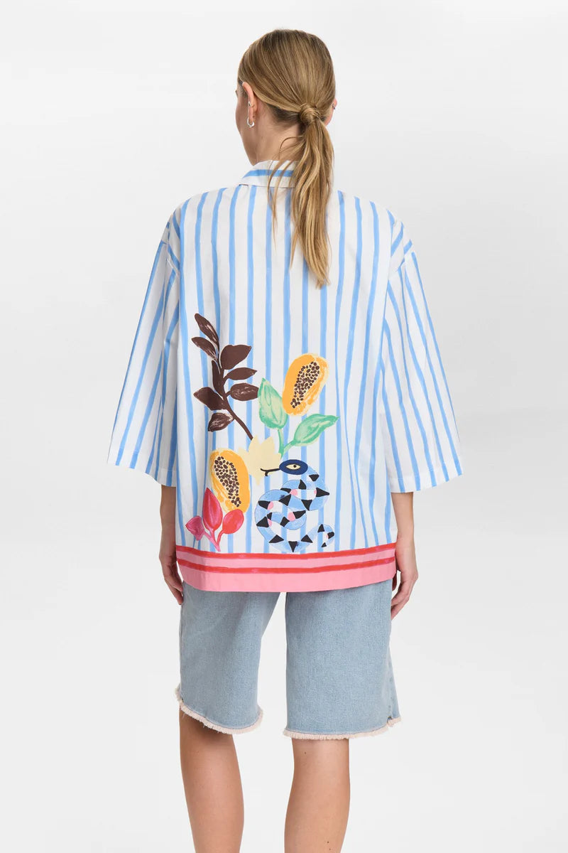 Numph - Nuwendie Shirt - Bright White