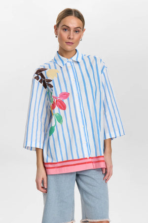 Numph - Nuwendie Shirt - Bright White