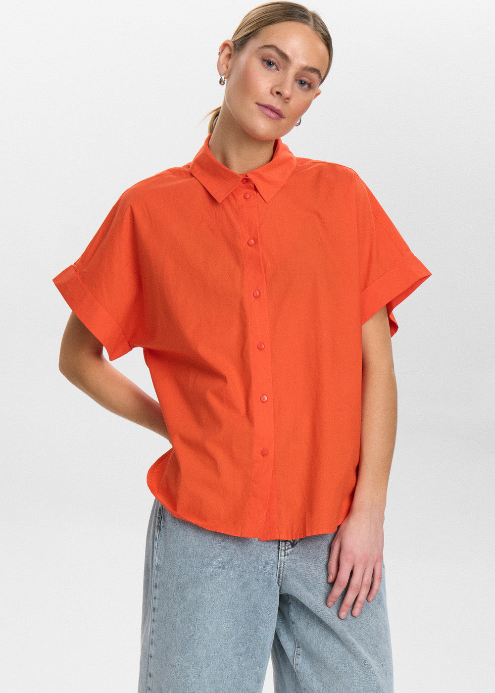 Numph  - Nugiana Shirt - Cherry Tomato