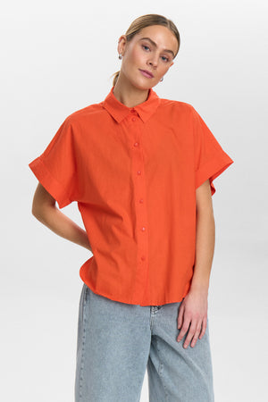 Numph  - Nugiana Shirt - Cherry Tomato