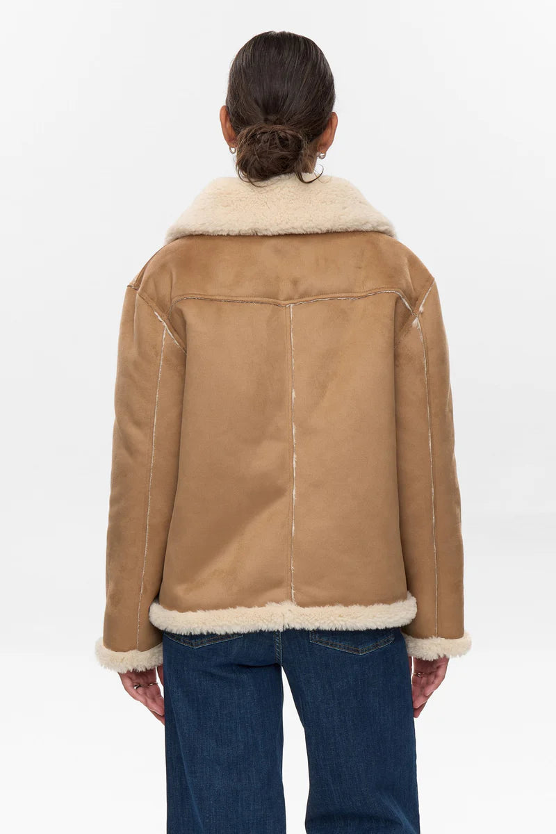 Numph - Nueliotta Reversible Jacket - Cognac