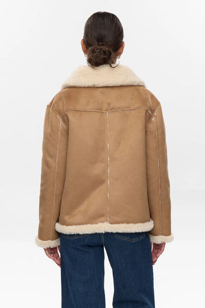 Numph - Nueliotta Reversible Jacket - Cognac
