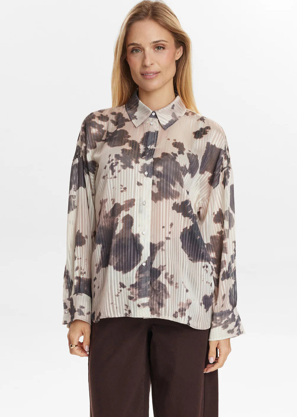 Numph - Nucowley Shirt - Gray Morn