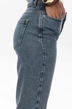 Numph - Nutoronto Jeans - Med Blue Washed Denim