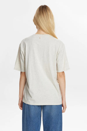 Numph - Nuwestern T-Shirt - Creme Melange