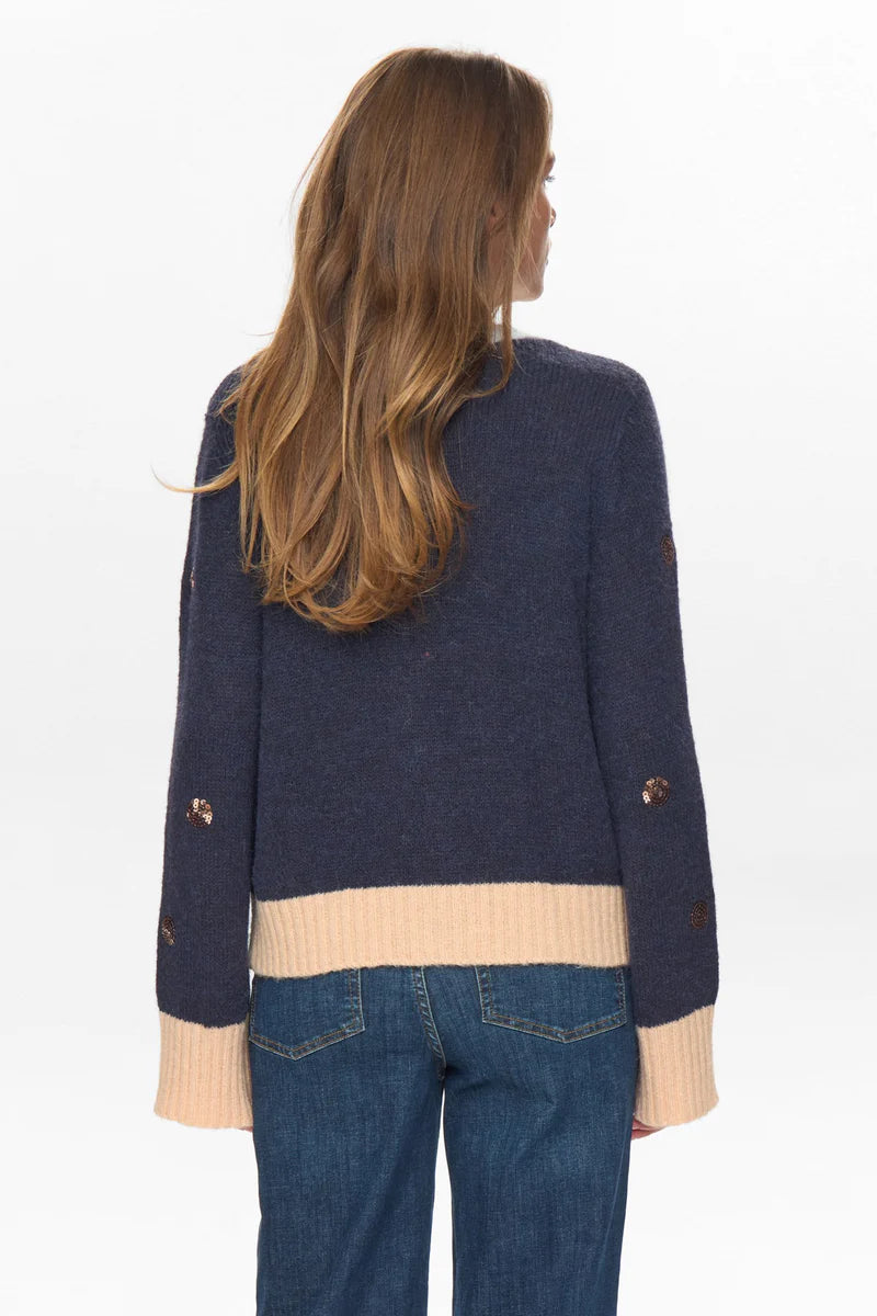Numph - Nuatmy Cardigan - Dark Sapphire