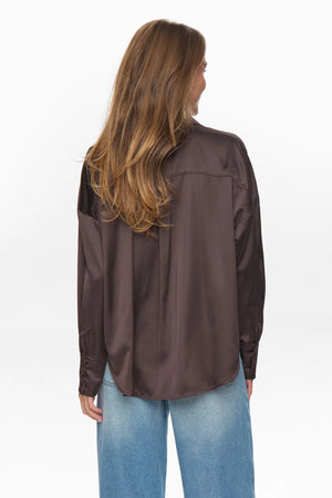 Numph - Nusatti Shirt - Black Coffee