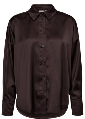 Numph - Nusatti Shirt - Black Coffee