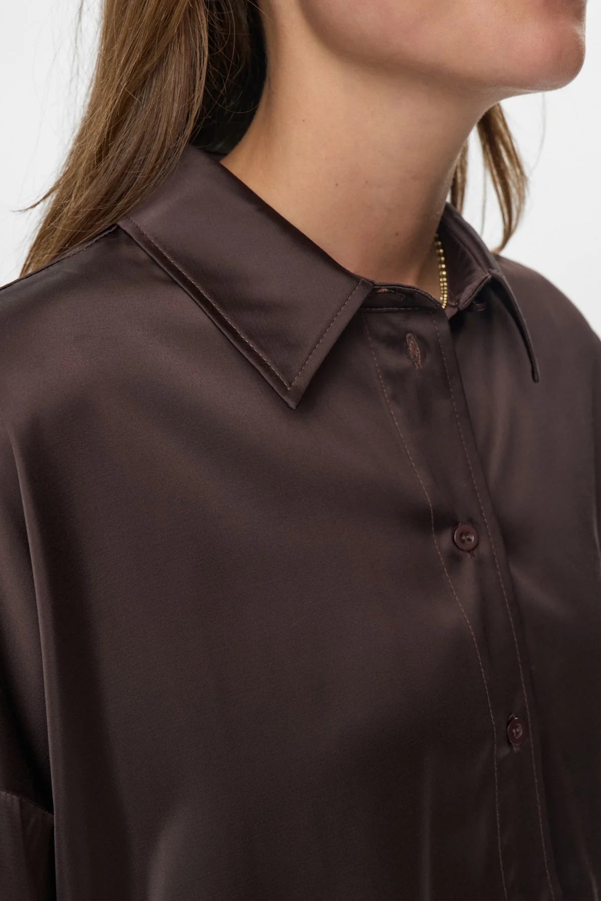 Numph - Nusatti Shirt - Black Coffee