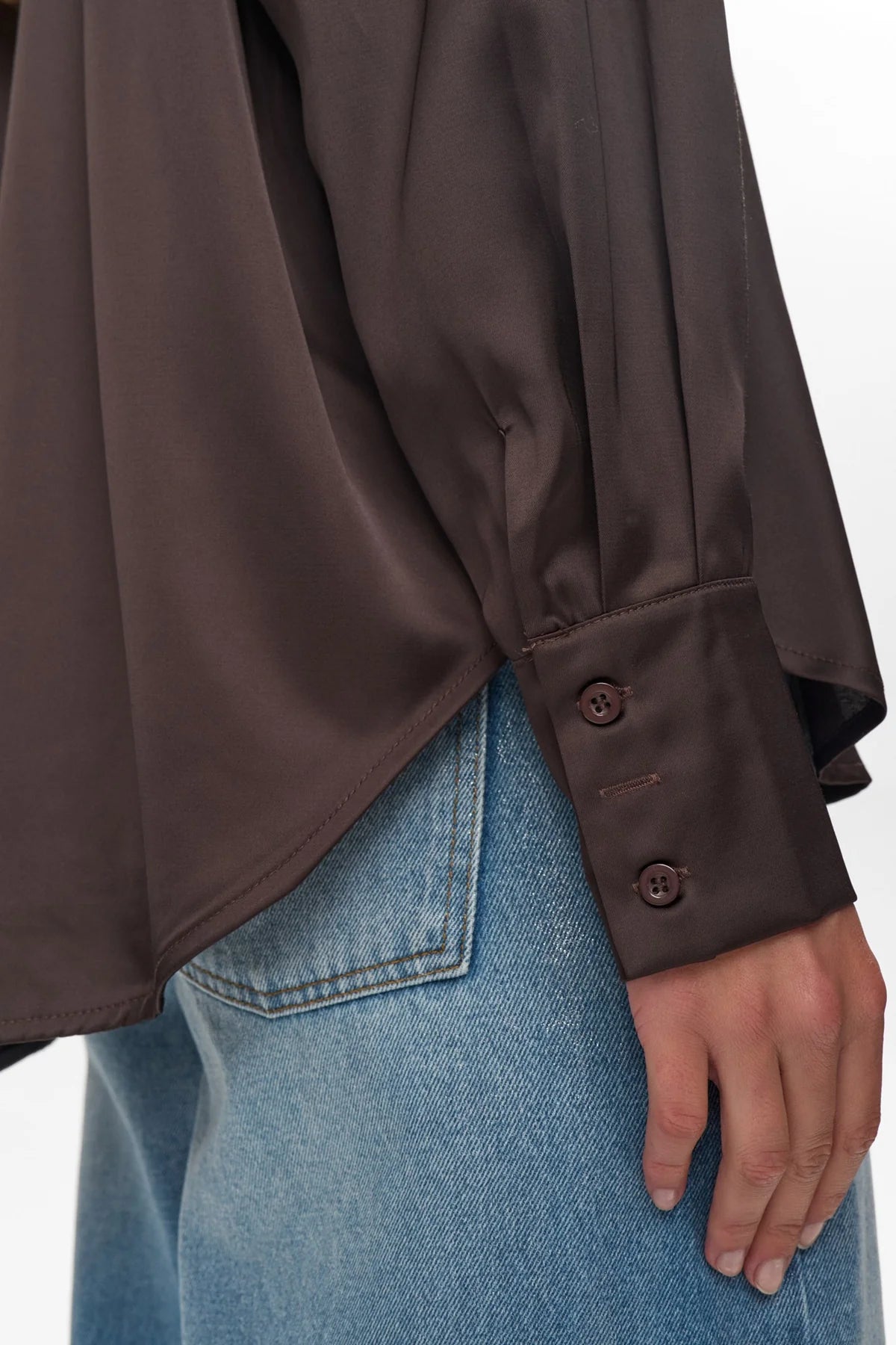 Numph - Nusatti Shirt - Black Coffee