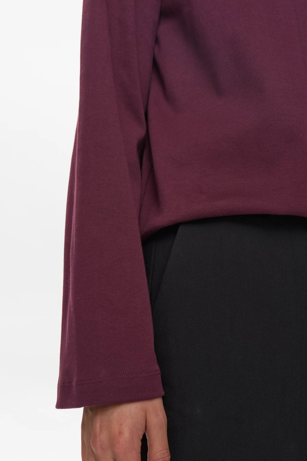 Numph - Nugira Long Sleeve Tee - Winetasting