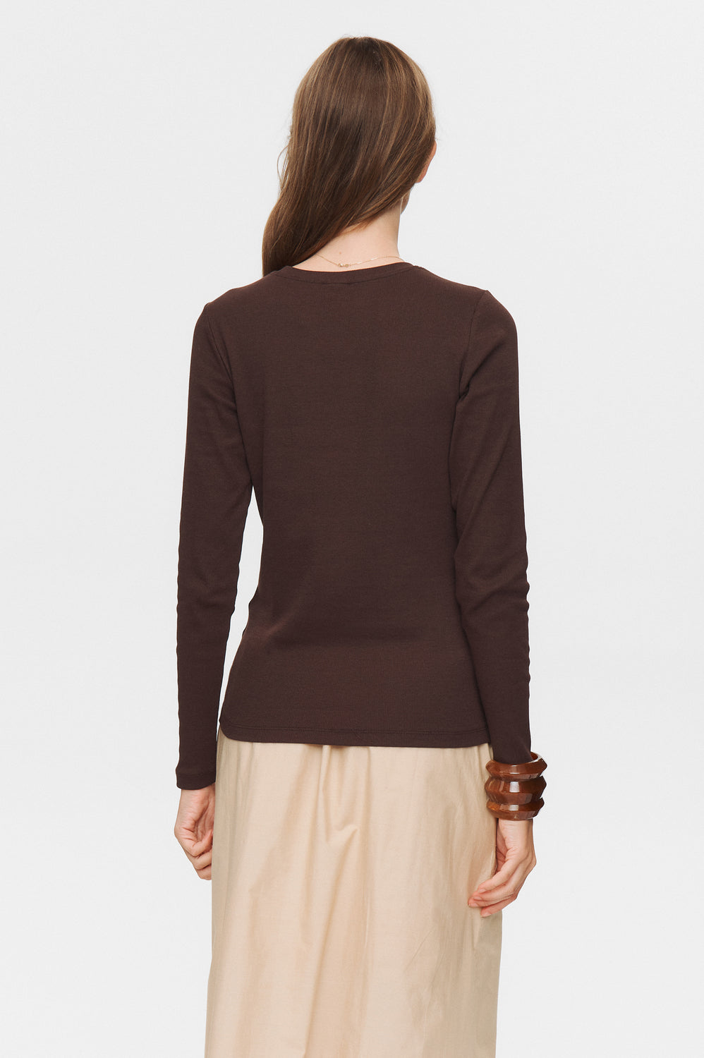 Numph - Nuriley tee - Black Coffee