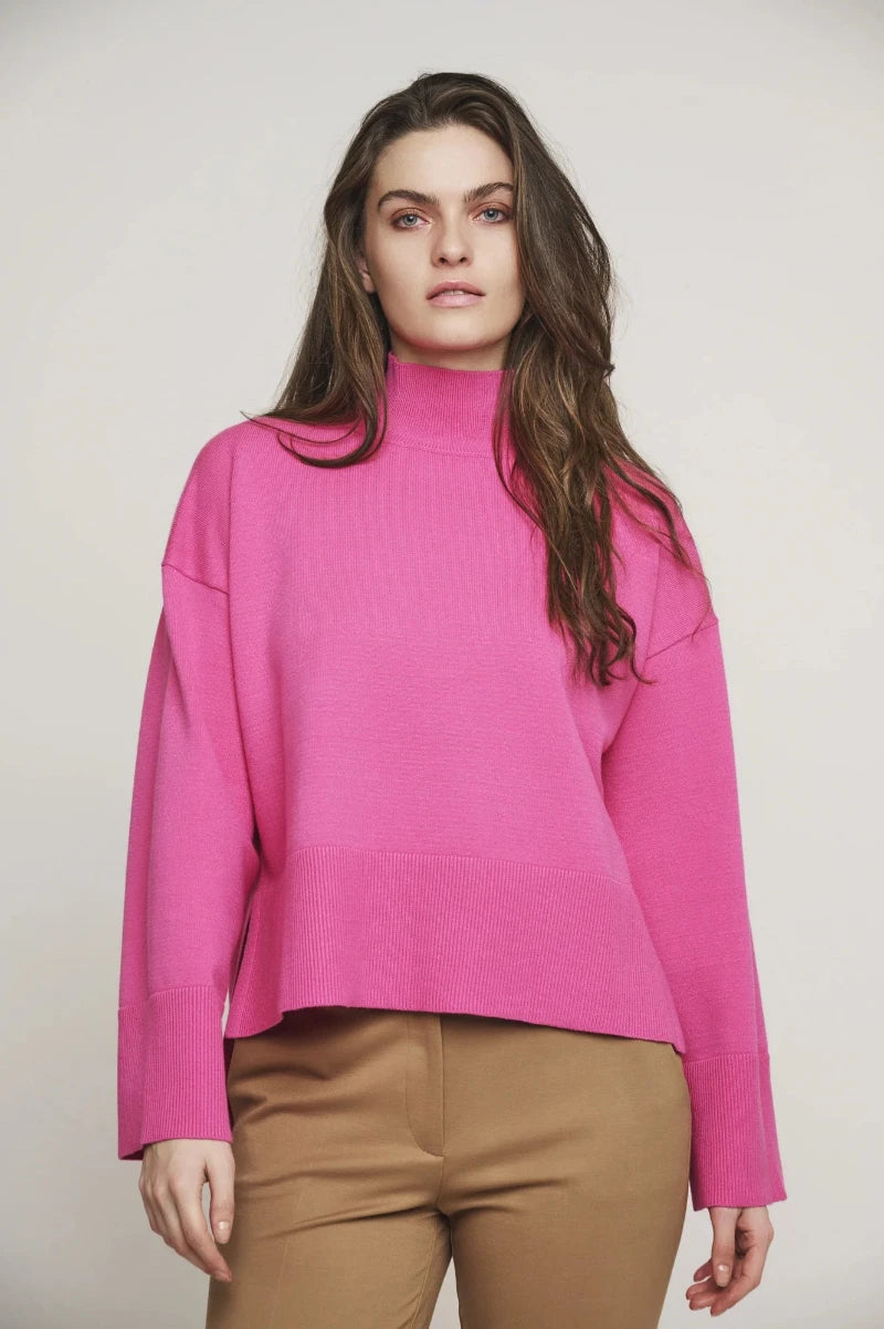 Rino & Pelle - Britt Turtleneck Sweater - Magenta