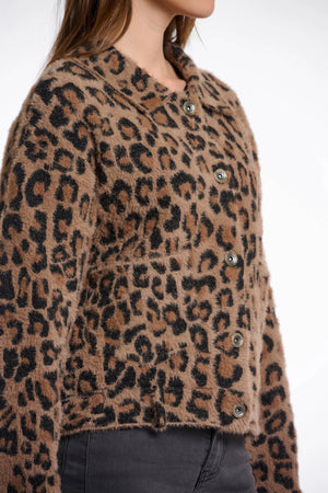 Rino & Pelle - Bubbly Boxy Jacket - Leopard