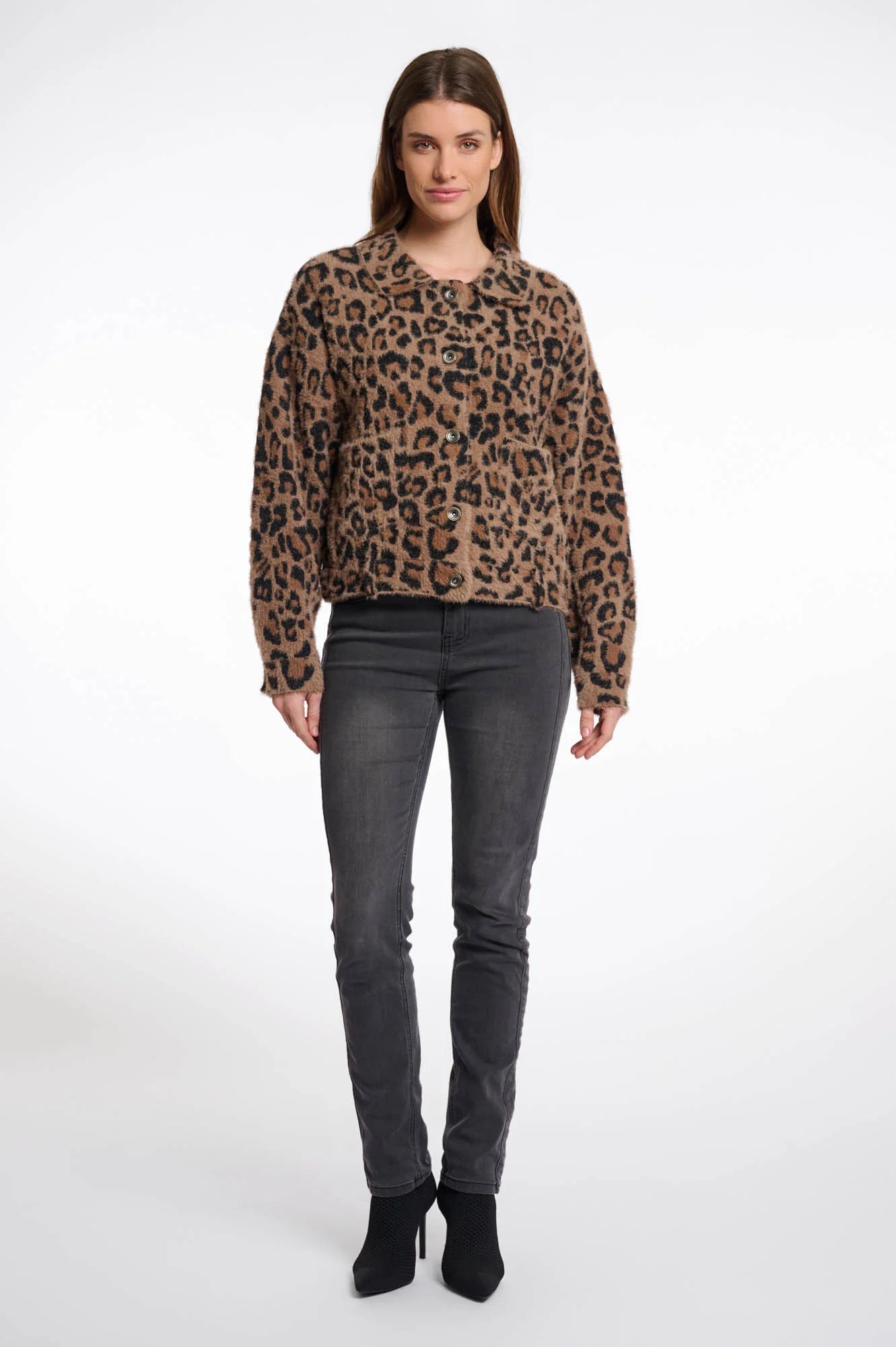 Rino & Pelle - Bubbly Boxy Jacket - Leopard