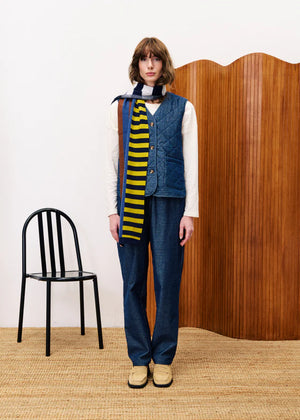 FRNCH - Baudelaire Gilet - Bleu Marine