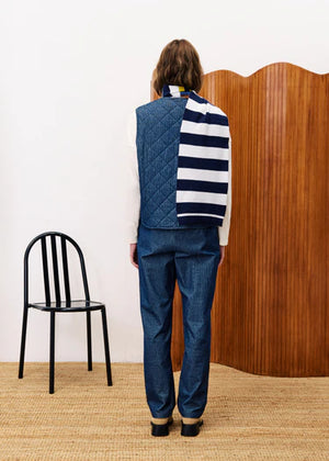 FRNCH - Baudelaire Gilet - Bleu Marine
