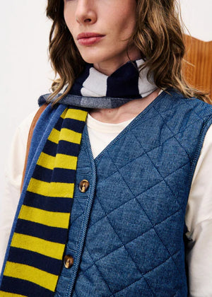 FRNCH - Baudelaire Gilet - Bleu Marine