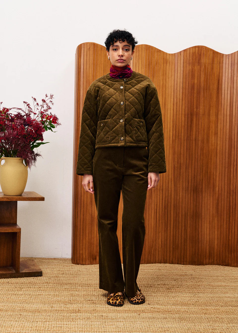 FRNCH - Doudoune Jacket - Crocus Kaki