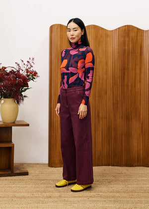 FRNCH - Nigelle Jeans - Fuchsia