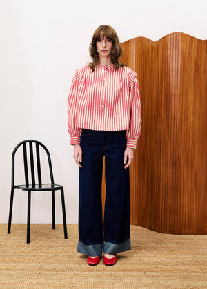 FRNCH - Choupette Blouse - Rouge