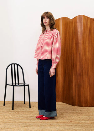 FRNCH - Choupette Blouse - Rouge