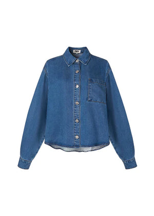 FRNCH - Melisse Denim Shirt - Blue Denim